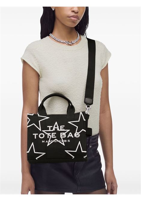borsa the star canvas small tote donna nera MARC JACOBS | 2R4HTT019H03001